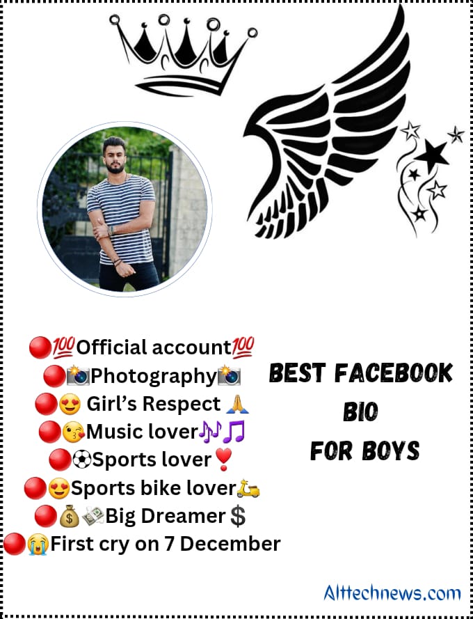 Best Facebook Bio for Boys