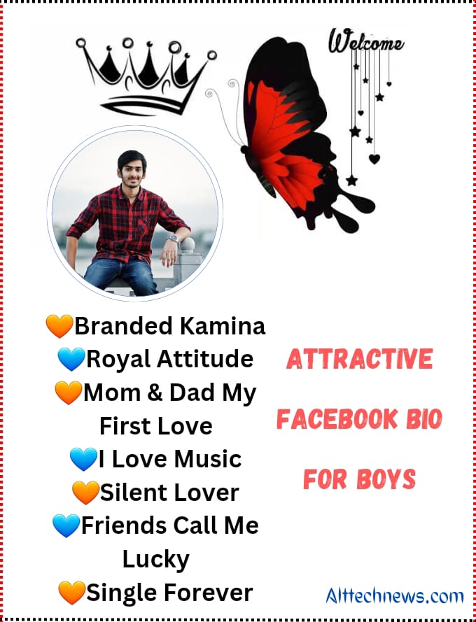 Unique Facebook Bio for Boys